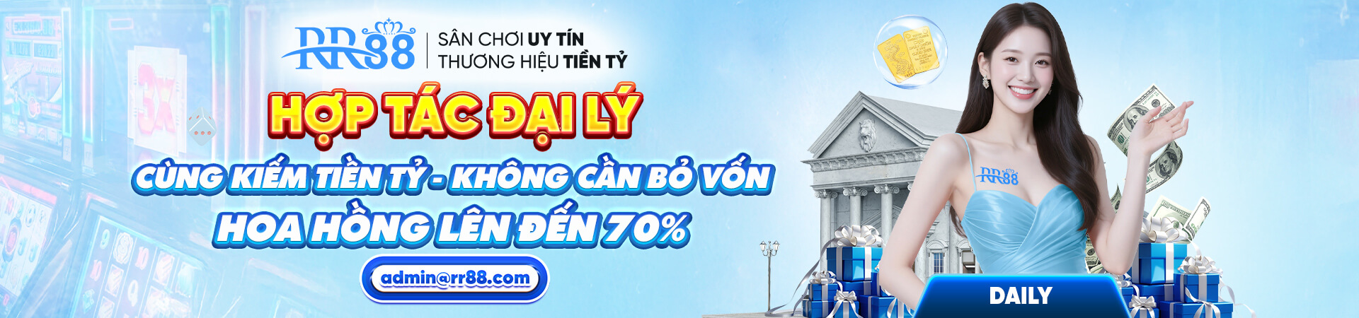 Banner RR88 Hợp Tác Đại Lí