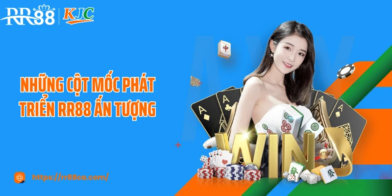 Những cột mốc phát triển RR88 ấn tượng